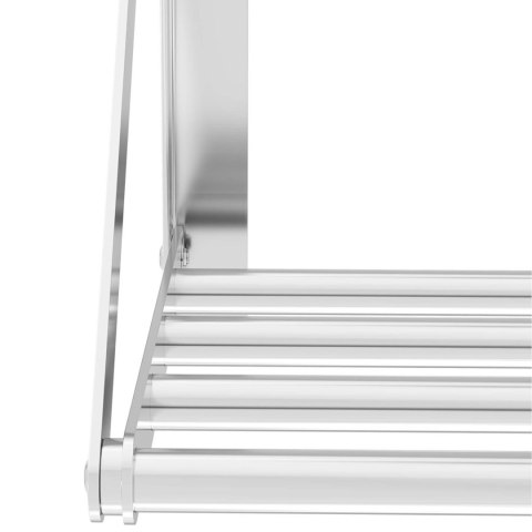 Półka ścienna składana ze stali nierdzewnej do 40 kg 100 x 30 cm Royal Catering Półka ścienna składana ze stali nierdzewnej do 40 kg 100 x 30 cm Royal Catering