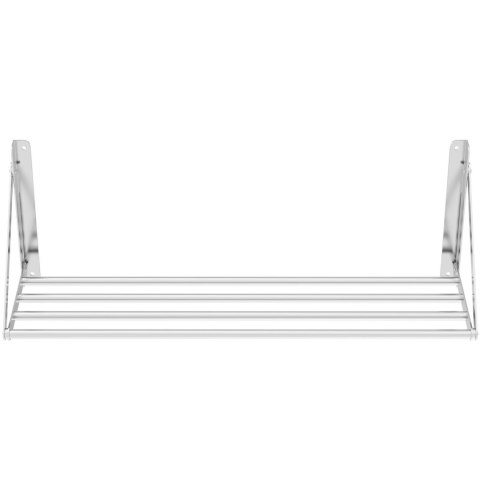 Półka ścienna składana ze stali nierdzewnej do 40 kg 100 x 30 cm Royal Catering Półka ścienna składana ze stali nierdzewnej do 40 kg 100 x 30 cm Royal Catering