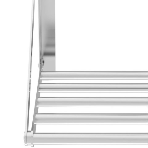 Półka ścienna składana ze stali nierdzewnej do 40 kg 60 x 45 cm Royal Catering Półka ścienna składana ze stali nierdzewnej do 40 kg 60 x 45 cm Royal Catering
