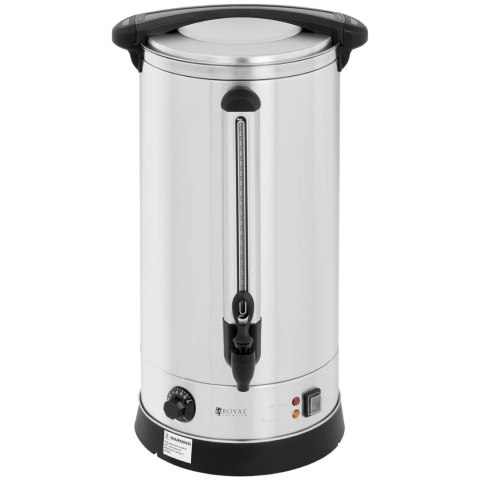 Warnik podgrzewacz do wody grzańca podwójne ścianki stalowy 23.5L 2500 W Royal Catering Warnik podgrzewacz do wody grzańca podwójne ścianki stalowy 23.5L 2500 W Royal Catering