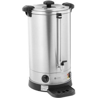 Warnik podgrzewacz do wody z podwójnymi ściankami i ociekaczem 19.7 L 2500 W srebrny Royal Catering
