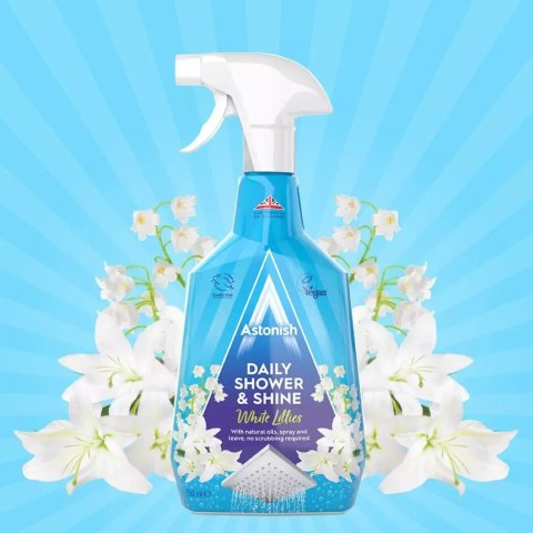 Astonish Daily Shower Shine Środek do Kabin Prysznicowych 750 ml Astonish Astonish Daily Shower Shine Środek do Kabin Prysznicowych 750 ml Astonish