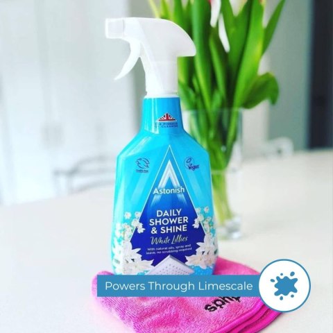 Astonish Daily Shower Shine Środek do Kabin Prysznicowych 750 ml Astonish Astonish Daily Shower Shine Środek do Kabin Prysznicowych 750 ml Astonish