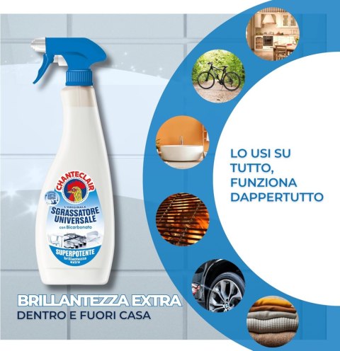 Chanteclair Sagrassatore Con Bicarbonato Odtłuszczacz 600 ml REAL CHIMICA SRL Chanteclair Sagrassatore Con Bicarbonato Odtłuszczacz 600 ml REAL CHIMICA SRL