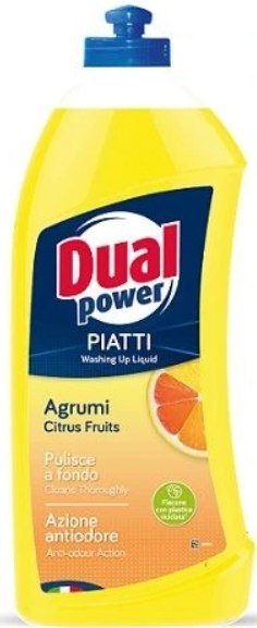 Dual Power Piatti Citrus Płyn do Naczyń 1l Dual Power