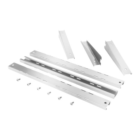 Półka ścienna stalowa wisząca podwójna z regulacją 160cm Royal Catering Półka ścienna stalowa wisząca podwójna z regulacją 160cm Royal Catering