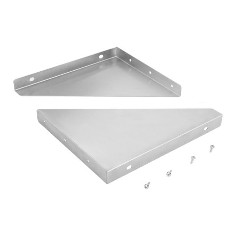 Półka ścienna wisząca stalowa nierdzewna pojedyncza 180cm Royal Catering Półka ścienna wisząca stalowa nierdzewna pojedyncza 180cm Royal Catering