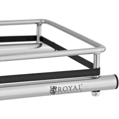 Wózek stojak na worki na śmieci odpady ze stali nierdzewnej Royal Catering Wózek stojak na worki na śmieci odpady ze stali nierdzewnej Royal Catering