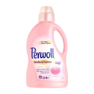 PERWOLL 1,35L płyn do prania 27p Wolle(różowy)