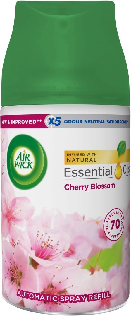 Air Wick Freshmatic Cherry Blossom Wkład 250 ml Reckitt Benckiser Air Wick Freshmatic Cherry Blossom Wkład 250 ml Reckitt Benckiser