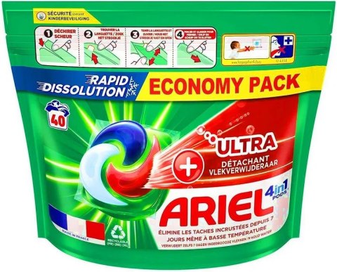 Ariel 4in1 Ultra Kapsułki do Prania 40 szt. Procter & Gamble Ariel 4in1 Ultra Kapsułki do Prania 40 szt. Procter & Gamble