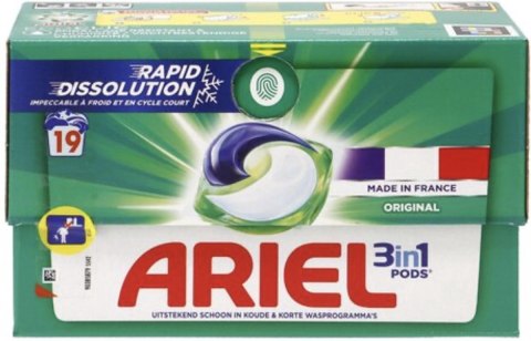 Ariel Color 3 in 1 Kapsułki do Prania 19 szt. Procter & Gamble Ariel Color 3 in 1 Kapsułki do Prania 19 szt. Procter & Gamble