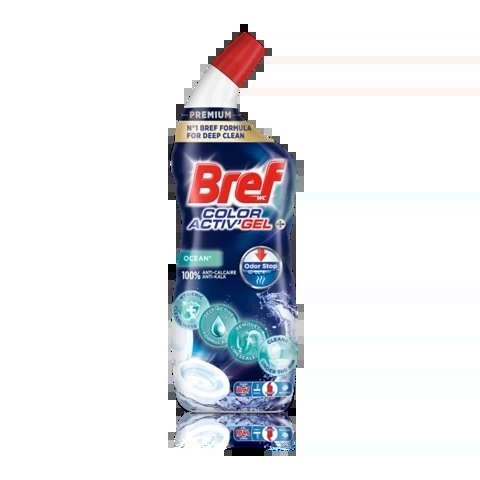 Bref Color Active Citrus Odor Stop Żel WC 700 ml Henkel Bref Color Active Citrus Odor Stop Żel WC 700 ml Henkel