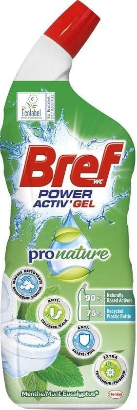 Bref Pro Nature Mint & Eucalyptus Żel WC 700 ml Henkel
