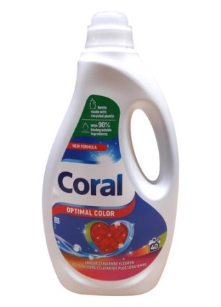 CORAL Płyn do prania 1,8L 40p Optimal Color