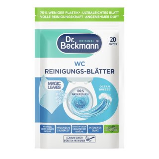 Dr. Beckmann Listki do Czyszczenia WC Ocean Breeze 20 szt. Delta pronatura GmbH