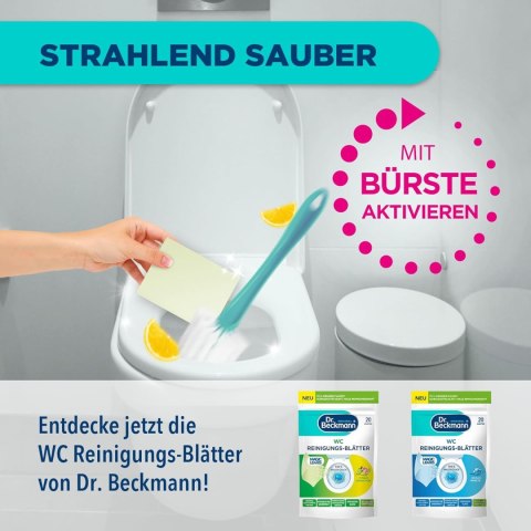 Dr. Beckmann Listki do Czyszczenia WC Ocean Breeze 20 szt. Delta pronatura GmbH