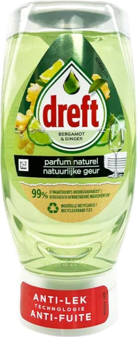 Dreft Bergamot & Ginger Płyn do Naczyń 370 ml Procter & Gamble Dreft Bergamot & Ginger Płyn do Naczyń 370 ml Procter & Gamble