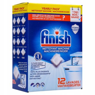 Finish Tabletki do Czyszczenia Zmywarki 12 szt. Reckitt Benckiser