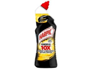 Harpic Power Plus 10x Citron Żel WC 750 ml Reckitt Benckiser