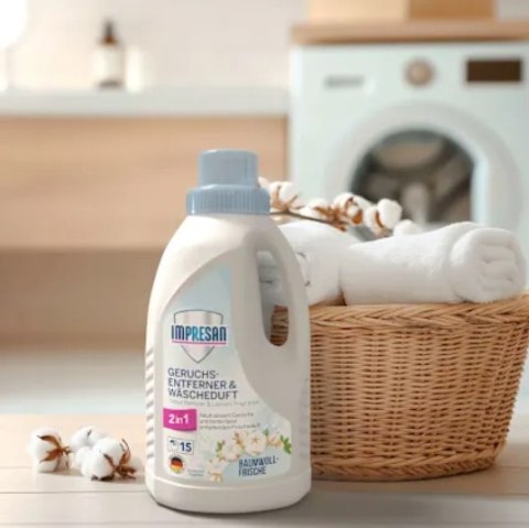 Impresan Zapachowy Środek do Usuwania Zapachów Bawełniana Świeżość 450 ml Brauns-Heitmann GmbH & Co. KG Impresan Zapachowy Środek do Usuwania Zapachów Bawełniana Świeżość 450 ml Brauns-Heitmann GmbH & Co. KG