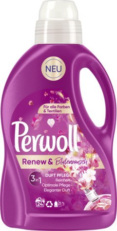 Perwoll Renew & Blütenrausch Color Żel do Prania 24 prania Henkel