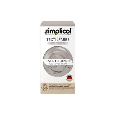 SIMPLICOL Barwnik do tkanin INTENSIV KAWA MROŻONA 560g SIMPLICOL Barwnik do tkanin INTENSIV KAWA MROŻONA 560g