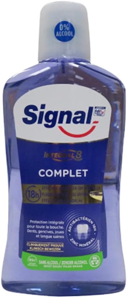 Signal Integral 8 Complet Płyn do Płukania Jamy Ustnej 500 ml Unilever Signal Integral 8 Complet Płyn do Płukania Jamy Ustnej 500 ml Unilever