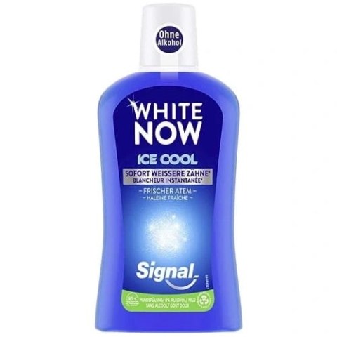 Signal White Now Ice Cool Płyn do Płukania Jamy Ustnej 500 ml Unilever Signal White Now Ice Cool Płyn do Płukania Jamy Ustnej 500 ml Unilever