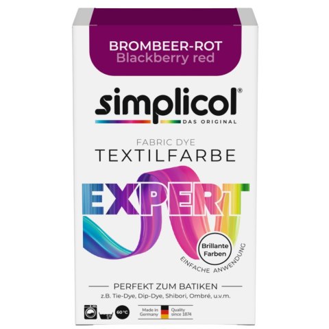 Simplicol Expert Barwnik do Tkanin Brombeer Rot Czerwona Jeżyna Brauns-Heitmann GmbH & Co. KG