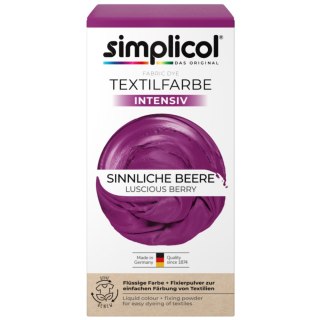 Simplicol Intensiv Barwnik do Tkanin Sinnliche-Beere Zmysłowa Jagoda Brauns-Heitmann GmbH & Co. KG