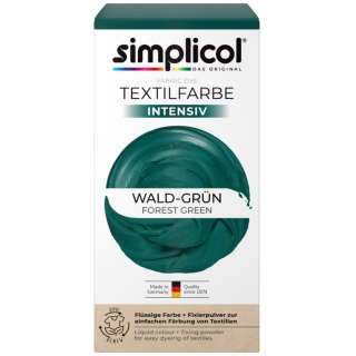 Simplicol Intensiv Barwnik do Tkanin Wald-Grün Leśna Zieleń Brauns-Heitmann GmbH & Co. KG