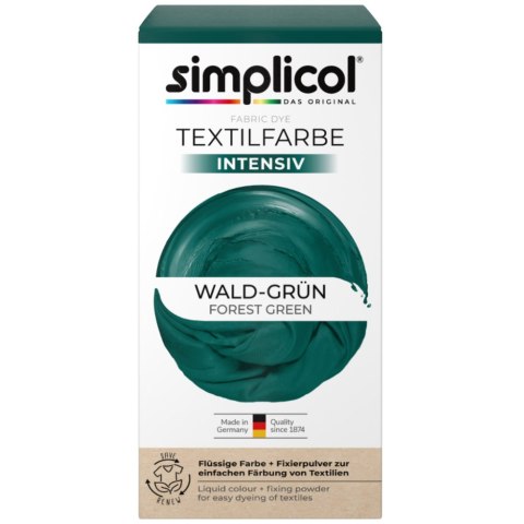 Simplicol Intensiv Barwnik do Tkanin Wald-Grün Leśna Zieleń Brauns-Heitmann GmbH & Co. KG Simplicol Intensiv Barwnik do Tkanin Wald-Grün Leśna Zieleń Brauns-Heitmann GmbH & Co. KG