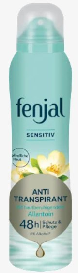 Fenjal Sensitiv Antitranspirant Spray 150 ml Fit GmbH