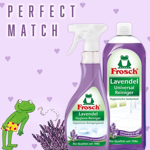 Frosch Lavendel Higieniczny Środek Czyszczący 500 ml Werner & Mertz GmbH Frosch Lavendel Higieniczny Środek Czyszczący 500 ml Werner & Mertz GmbH