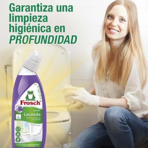 Frosch Lavendel Żel WC 750 ml Werner & Mertz GmbH Frosch Lavendel Żel WC 750 ml Werner & Mertz GmbH