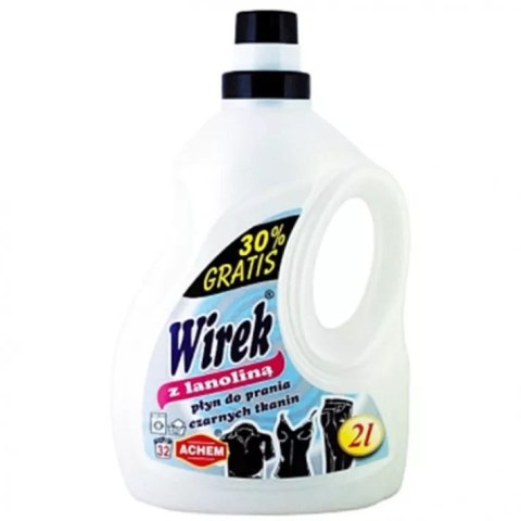 WIREK Płyn do prania 2L czarny z lanoliną WIREK Płyn do prania 2L czarny z lanoliną