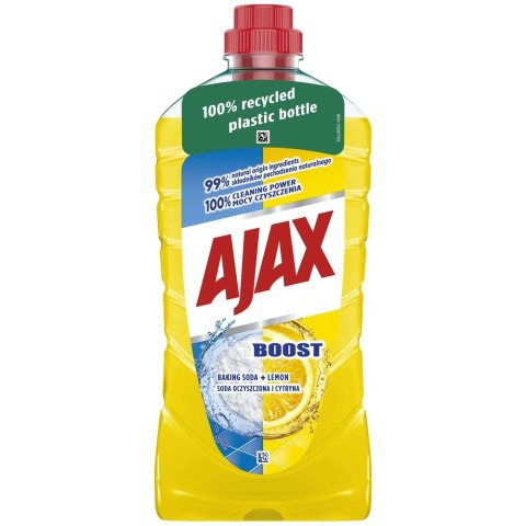 AJAX Płyn 1L do podłóg BOOST SODA&CYTRYNA