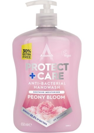 ASTONISH Mydło antybakteryjne w płynie650ml HANDWASH PEONY BLOOM