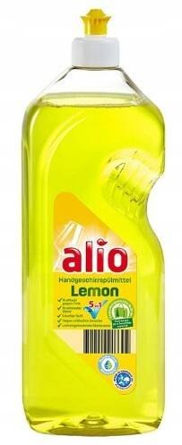 Alio 5 w 1 Lemon Płyn do Naczyń 1 l Aldi