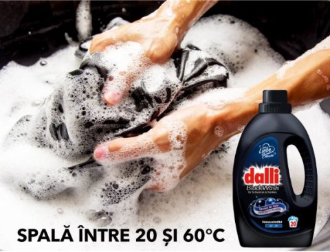 Dalli Black Wash Żel do Prania 20 Prań DALLI-WERKE GmbH & Co. KG Dalli Black Wash Żel do Prania 20 Prań DALLI-WERKE GmbH & Co. KG
