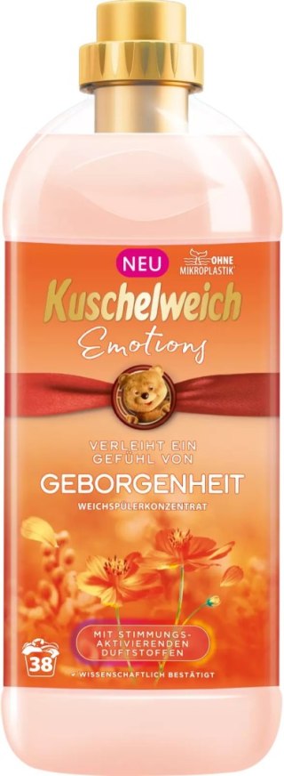 KUSCHELWEICH Płyn do płukania 1L 38p Emotions Geborgenheit