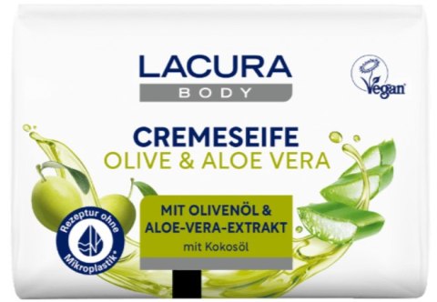 Lacura Olivenöl & Aloe-Vera-Extrakt Mydło w Kostce 150 g Aldi Lacura Olivenöl & Aloe-Vera-Extrakt Mydło w Kostce 150 g Aldi