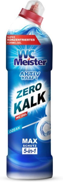 WC Meister Zero Kalk Ocean Żel WC 750 ml Clovin Germany GmbH