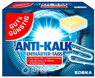 G&G Anti-Kalk Tabs Odkamieniacz do Pralki 60 szt. EDEKA ZENTRALE Stiftung & Co. KG