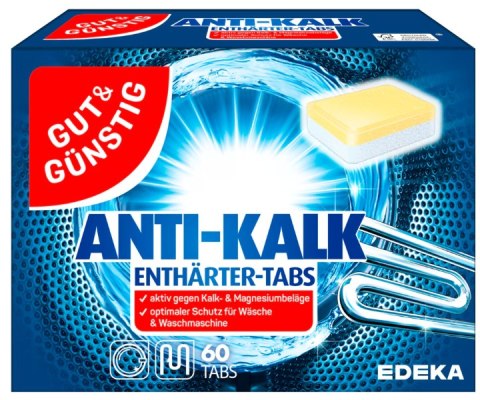 G&G Anti-Kalk Tabs Odkamieniacz do Pralki 60 szt. EDEKA ZENTRALE Stiftung & Co. KG