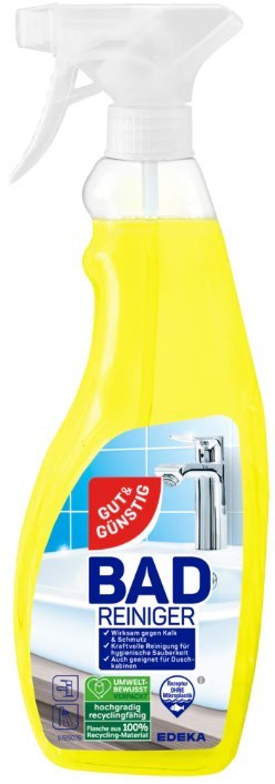 G&G Bad Reiniger Środek do Czyszczenia Łazienki 1 l EDEKA ZENTRALE Stiftung & Co. KG