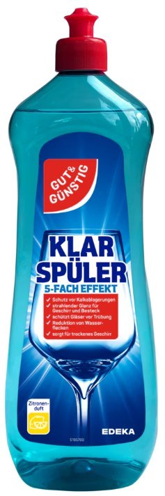G&G Nabłyszczacz do Zmywarki 1l EDEKA ZENTRALE Stiftung & Co. KG