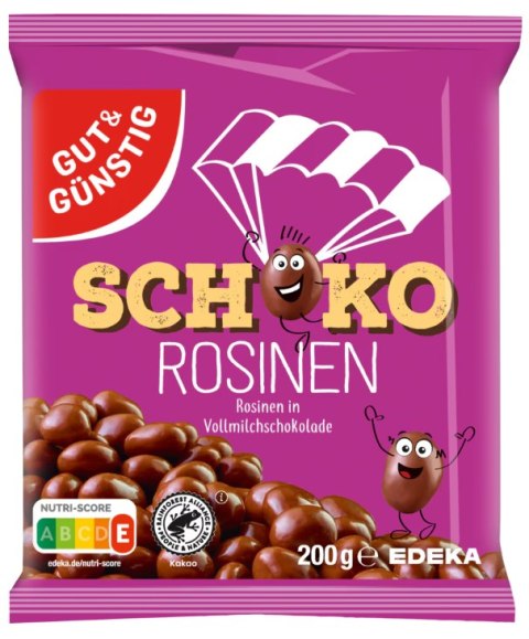 G&G Rodzynki w Czekoladzie 200 g EDEKA ZENTRALE Stiftung & Co. KG G&G Rodzynki w Czekoladzie 200 g EDEKA ZENTRALE Stiftung & Co. KG