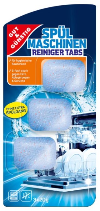 G&G Tabletki do Czyszczenia Zmywarki 3 x 20 g EDEKA ZENTRALE Stiftung & Co. KG